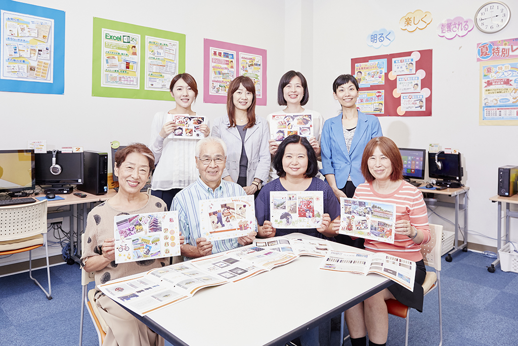 パソコン教室の受講の様子 