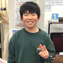 受講生 ‐ 鈴木 志悠くん（10）