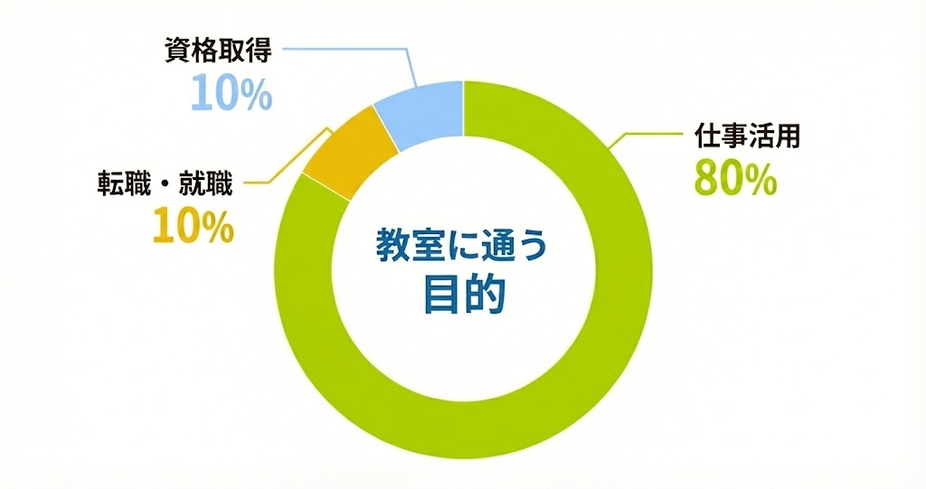 年代別割合グラフ